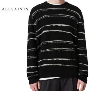 AllSaints Lectro Crew Sweater Oversized